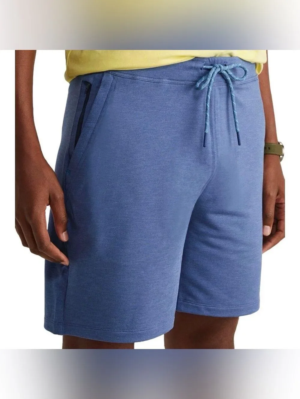 Vineyard Vines Men’s Blue On The Go Active Knit Drawstring Shorts